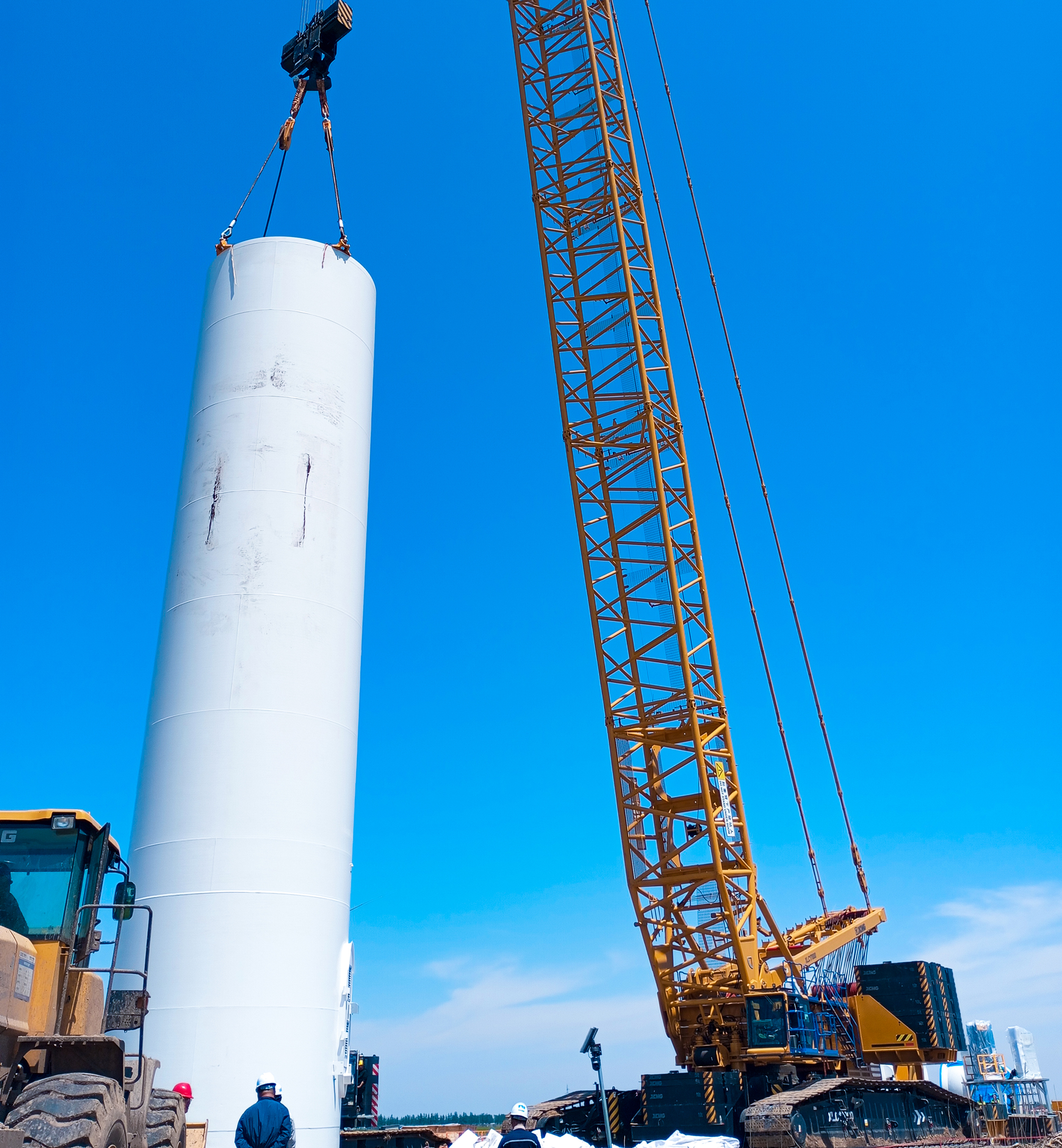 【全球之履】锦州站！！！XLC17000助力大型风电工程建设