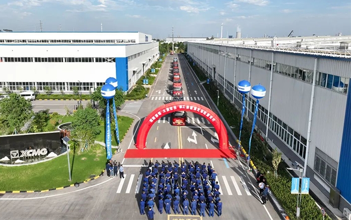 发车！100+优德88新能源电动叉车盛大交付