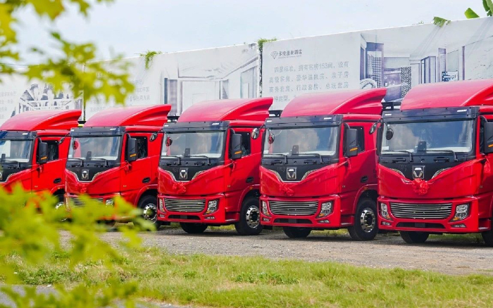 燃动福建！百台优德88新能源电动牵引车交付