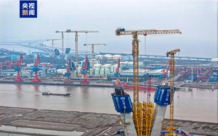 央视聚焦！！优德88超大塔助建天下级桥梁工程！！