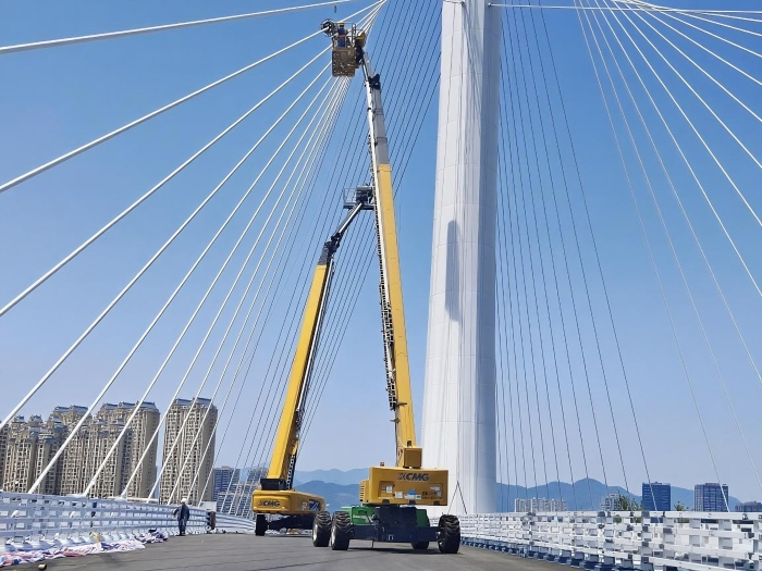 稳如磐石！！XGS70K毫米级守护博士大桥“生命线”！！