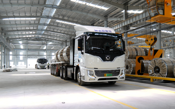 未来已来，优德88新能源重卡打造钢铁物流新范式