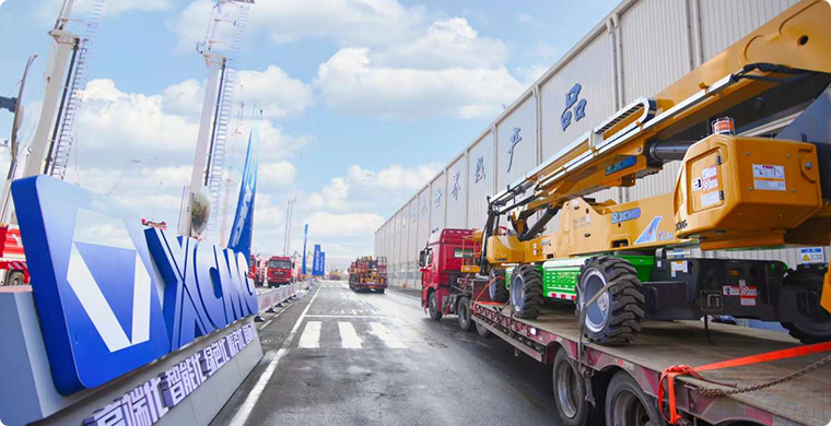 优德88高空作业平台2024年度开门红批量发车