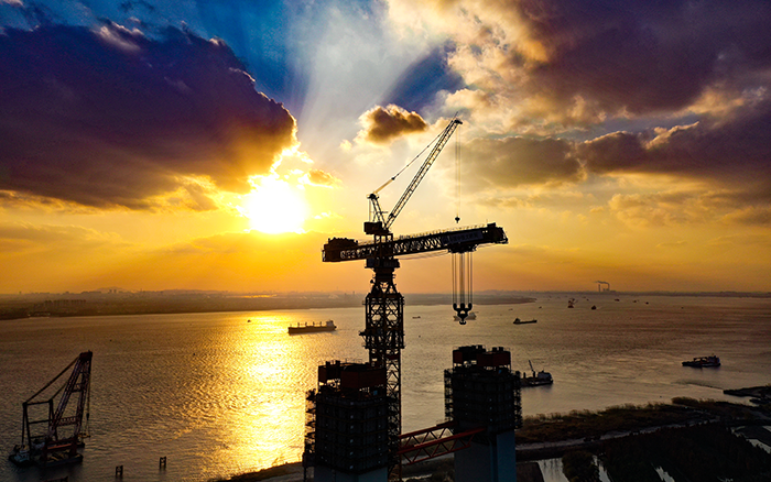 筑梦云端 优德88超大塔助力“超等工程”建设“满弦”推进