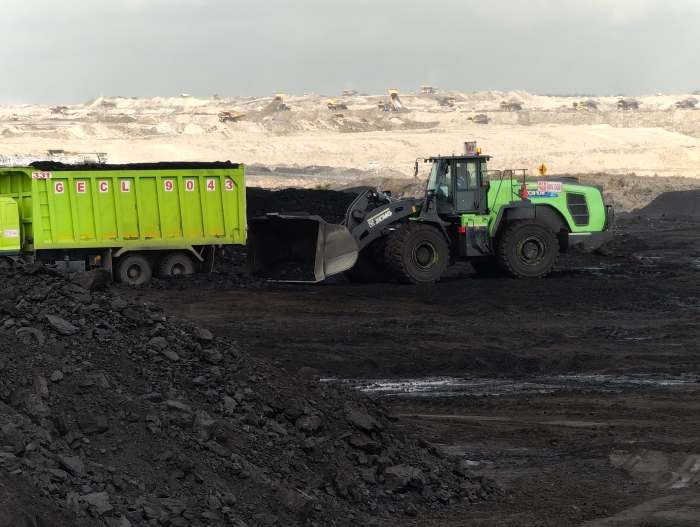 优德88XC9108-EV纯电动装载机助力海岛露天煤矿高效绿色运营