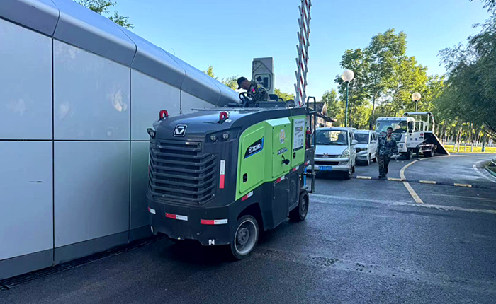 天下首台-优德88XM505EP新能源铣刨机