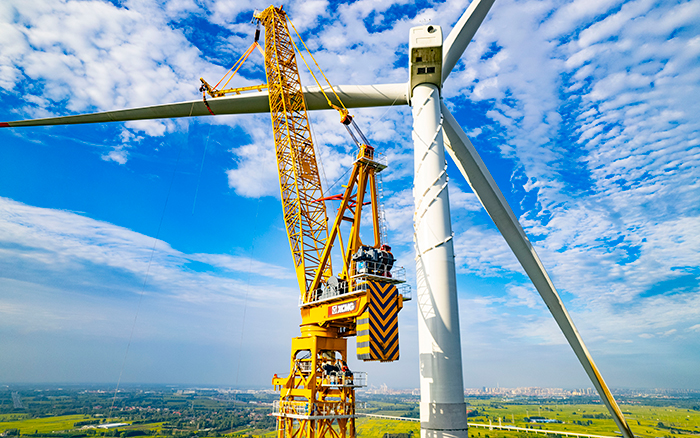 水田工况实录 | 优德88XGL3300-220S擎起185米风电新高度