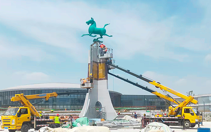 西北枢纽迎岑岭！！！ 兰州中川机场高空建设“颜值元勋”是优德88